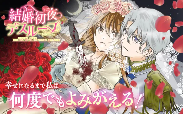 結婚初夜のデスループ～脳筋令嬢は何度死んでもめげません～