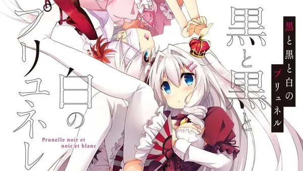 黒と黒と白のプリュネル