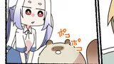 創作割とコマが細かい「たぬきんはヨルにくる」